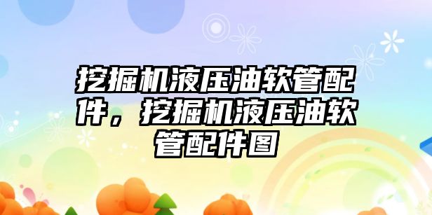 挖掘機液壓油軟管配件，挖掘機液壓油軟管配件圖