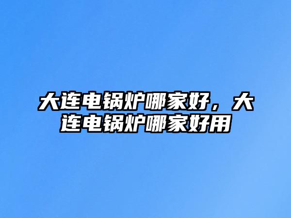 大連電鍋爐哪家好，大連電鍋爐哪家好用