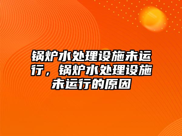 鍋爐水處理設(shè)施未運(yùn)行，鍋爐水處理設(shè)施未運(yùn)行的原因