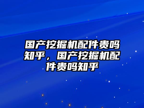 國產(chǎn)挖掘機配件貴嗎知乎，國產(chǎn)挖掘機配件貴嗎知乎