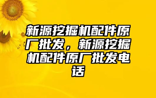 新源挖掘機(jī)配件原廠批發(fā)，新源挖掘機(jī)配件原廠批發(fā)電話