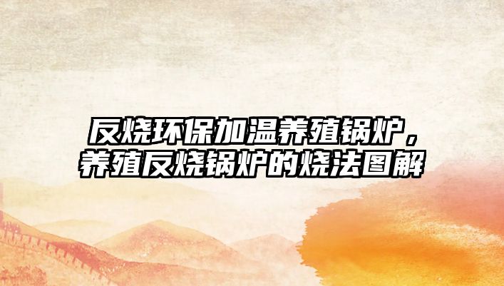 反燒環(huán)保加溫養(yǎng)殖鍋爐，養(yǎng)殖反燒鍋爐的燒法圖解