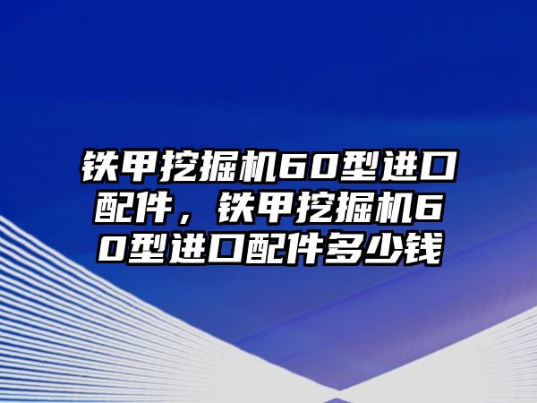 鐵甲挖掘機(jī)60型進(jìn)口配件，鐵甲挖掘機(jī)60型進(jìn)口配件多少錢