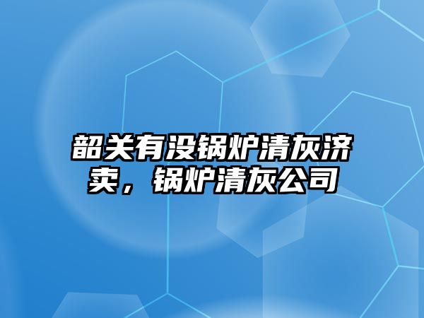 韶關(guān)有沒鍋爐清灰濟賣，鍋爐清灰公司