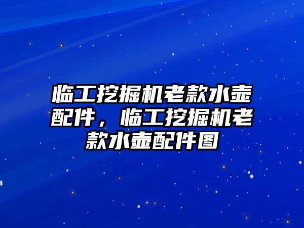 臨工挖掘機老款水壺配件，臨工挖掘機老款水壺配件圖