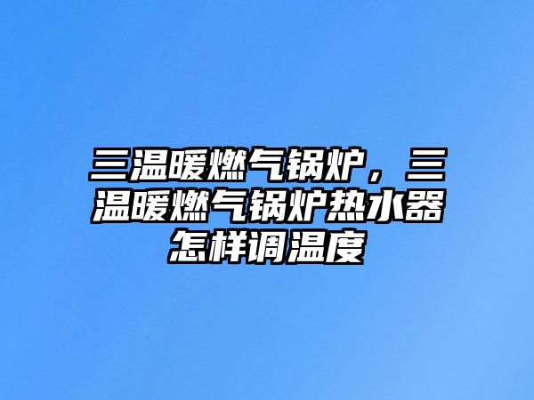 三溫暖燃?xì)忮仩t，三溫暖燃?xì)忮仩t熱水器怎樣調(diào)溫度