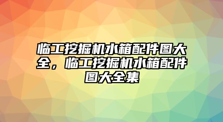 臨工挖掘機(jī)水箱配件圖大全，臨工挖掘機(jī)水箱配件圖大全集