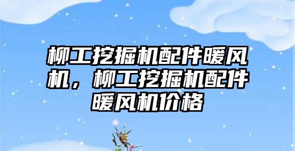 柳工挖掘機配件暖風(fēng)機，柳工挖掘機配件暖風(fēng)機價格