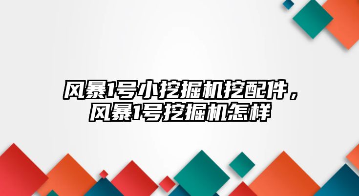 風(fēng)暴1號(hào)小挖掘機(jī)挖配件，風(fēng)暴1號(hào)挖掘機(jī)怎樣