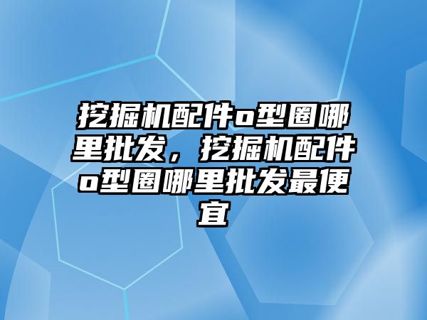 挖掘機配件o型圈哪里批發(fā)，挖掘機配件o型圈哪里批發(fā)最便宜