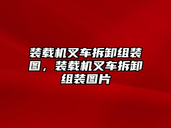 裝載機叉車拆卸組裝圖，裝載機叉車拆卸組裝圖片