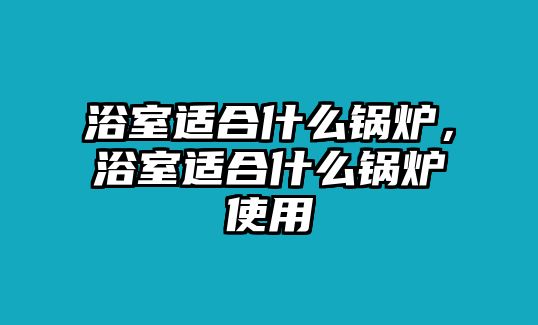 浴室適合什么鍋爐，浴室適合什么鍋爐使用