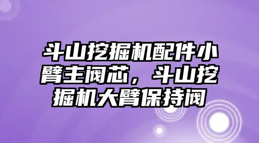 斗山挖掘機(jī)配件小臂主閥芯，斗山挖掘機(jī)大臂保持閥