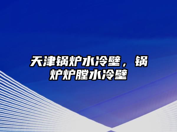 天津鍋爐水冷壁，鍋爐爐膛水冷壁