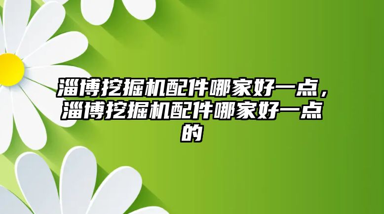 淄博挖掘機配件哪家好一點，淄博挖掘機配件哪家好一點的