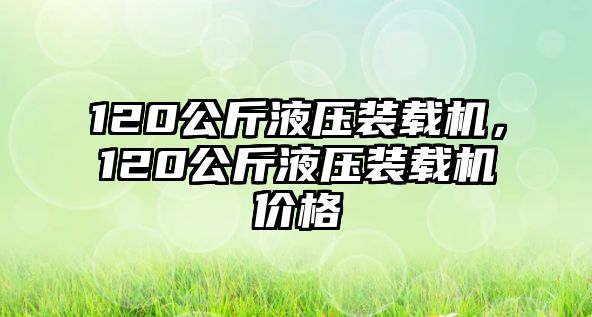 120公斤液壓裝載機(jī)，120公斤液壓裝載機(jī)價(jià)格