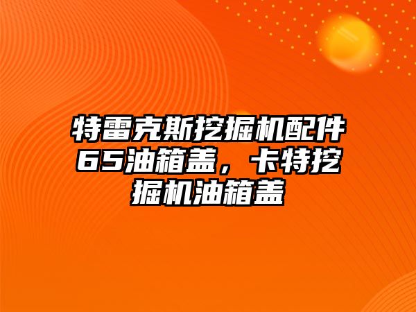 特雷克斯挖掘機配件65油箱蓋，卡特挖掘機油箱蓋