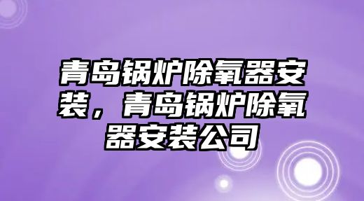 青島鍋爐除氧器安裝，青島鍋爐除氧器安裝公司