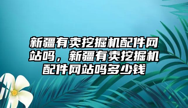 新疆有賣挖掘機配件網(wǎng)站嗎，新疆有賣挖掘機配件網(wǎng)站嗎多少錢