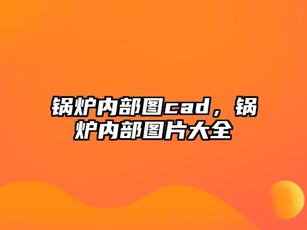 鍋爐內(nèi)部圖cad，鍋爐內(nèi)部圖片大全