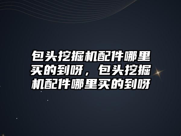 包頭挖掘機配件哪里買的到呀，包頭挖掘機配件哪里買的到呀