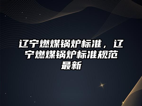 遼寧燃煤鍋爐標準，遼寧燃煤鍋爐標準規(guī)范最新