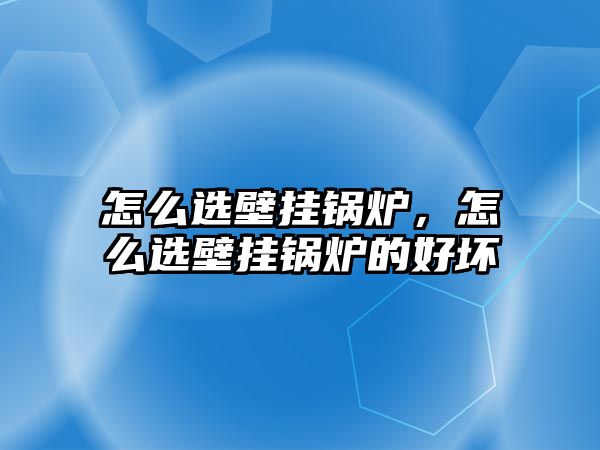 怎么選壁掛鍋爐，怎么選壁掛鍋爐的好壞