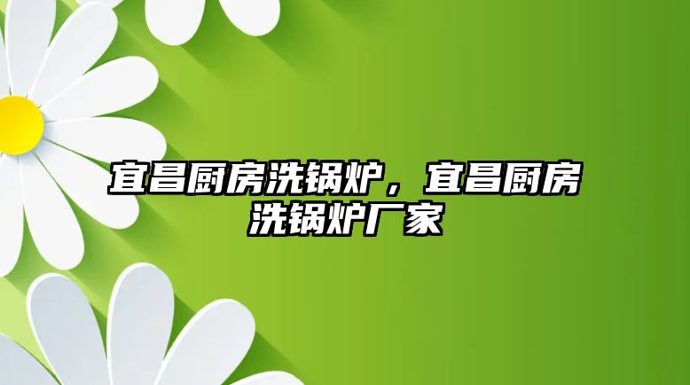 宜昌廚房洗鍋爐，宜昌廚房洗鍋爐廠家