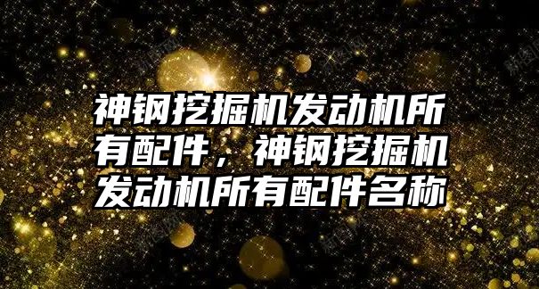 神鋼挖掘機發(fā)動機所有配件，神鋼挖掘機發(fā)動機所有配件名稱