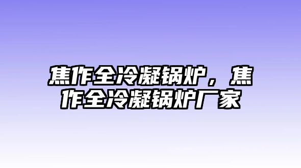 焦作全冷凝鍋爐，焦作全冷凝鍋爐廠家