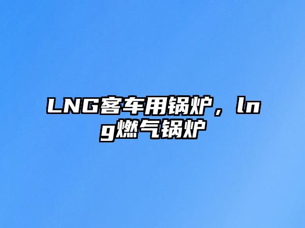 LNG客車用鍋爐，lng燃?xì)忮仩t