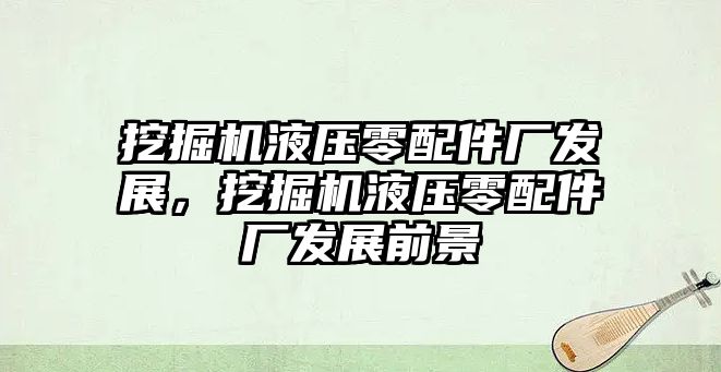 挖掘機液壓零配件廠發(fā)展，挖掘機液壓零配件廠發(fā)展前景