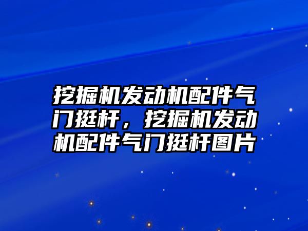 挖掘機發(fā)動機配件氣門挺桿，挖掘機發(fā)動機配件氣門挺桿圖片