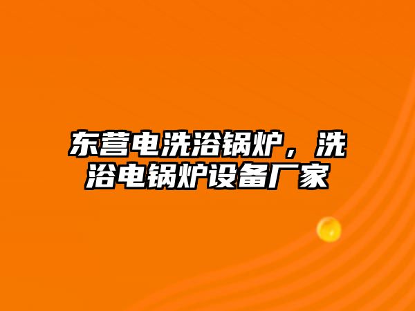 東營(yíng)電洗浴鍋爐，洗浴電鍋爐設(shè)備廠家