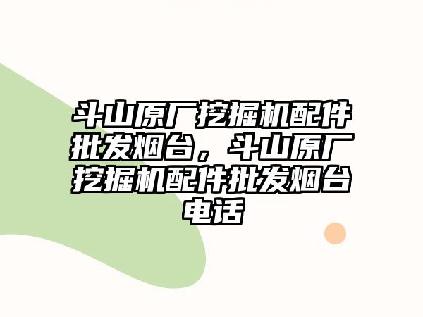 斗山原廠挖掘機配件批發(fā)煙臺，斗山原廠挖掘機配件批發(fā)煙臺電話