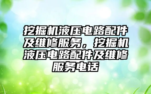 挖掘機液壓電路配件及維修服務，挖掘機液壓電路配件及維修服務電話