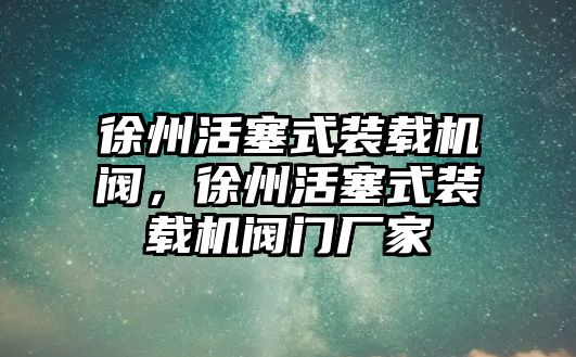 徐州活塞式裝載機閥，徐州活塞式裝載機閥門廠家