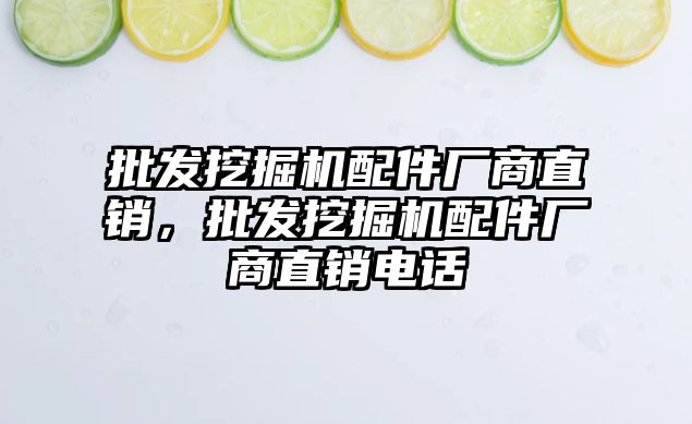 批發(fā)挖掘機配件廠商直銷，批發(fā)挖掘機配件廠商直銷電話