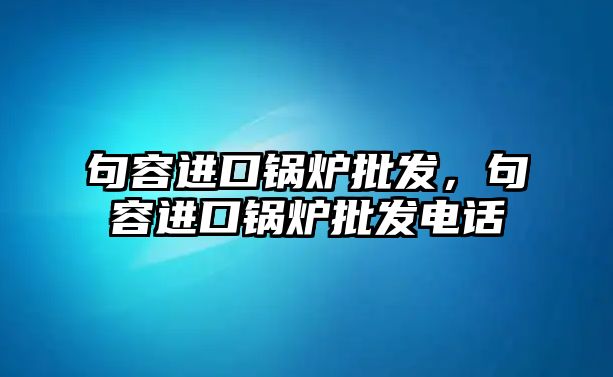 句容進(jìn)口鍋爐批發(fā)，句容進(jìn)口鍋爐批發(fā)電話